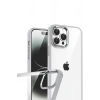 Mey İthalat®   iPhone 15 Pro Max  Lensli Silikon - Gümüş