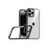 Mey İthalat®   iPhone 15 Pro Max  Lensli Silikon - Siyah