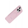 Mey İthalat®   iPhone 15 Pro Max Regal Magsafe Standlı Kapak - Açık Pembe