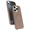 Mey İthalat®   iPhone 15 Pro Max Regal Magsafe Standlı Kapak - Çöl Titanyum