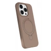 Mey İthalat®   iPhone 15 Pro Max Regal Magsafe Standlı Kapak - Çöl Titanyum