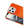 Mey İthalat®   iPhone 15 Pro Max Vega Magsafe Kapak - Turuncu