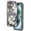 Mey İthalat®  iPhone 16 Flower Series Magsafe Kapak - Gri