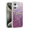 Mey İthalat®  iPhone 16 Kılıf Blade Aynalı Desenli Kapak - Desen 1