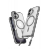Mey İthalat®  iPhone 16 Kılıf Enka Magsafe Silikon Kılıf - Titan Gri