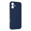 Mey İthalat®  iPhone 16 Kılıf First Silikon - Lacivert