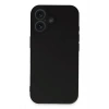 Mey İthalat®  iPhone 16 Kılıf First Silikon - Siyah