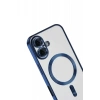 Mey İthalat®   iPhone 16 Kılıf Kross Magneticsafe Kapak - Lacivert