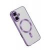 Mey İthalat®   iPhone 16 Kılıf Kross Magneticsafe Kapak - Mor