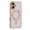 Mey İthalat®   iPhone 16 Kılıf Kross Magneticsafe Kapak - Rose