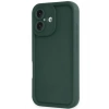 Mey İthalat®  iPhone 16 Kılıf Viera Silikon - Koyu Yeşil