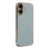Mey İthalat®  iPhone 16 Kılıf Volet Silikon - Açık Yeşil