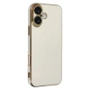 Mey İthalat®  iPhone 16 Kılıf Volet Silikon - Beyaz