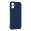 Mey İthalat®  iPhone 16 Plus Kılıf First Silikon - Lacivert