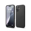 Mey İthalat®  iPhone 16 Plus Kılıf Nano içi Kadife Silikon - Siyah