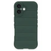 Mey İthalat®  iPhone 16 Plus Kılıf Optimum Silikon - Koyu Yeşil