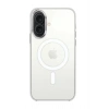 Mey İthalat®  iPhone 16 Plus Kılıf Pc Real Magsafe Kapak - Şeffaf
