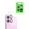 Mey İthalat®  iPhone 16 Plus Raze Metal Kamera Lens - Pembe