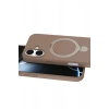 Mey İthalat®   iPhone 16 Plus Regal Magsafe Standlı Kapak - Çöl Titanyum