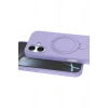 Mey İthalat®   iPhone 16 Plus Regal Magsafe Standlı Kapak - Lila