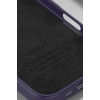 Mey İthalat®   iPhone 16 Pro Bright Simli Kapak - Derin Mor