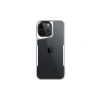 Mey İthalat®  iPhone 16 Pro Kılıf Boyi Silikon Kapak - Gümüş