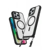 Mey İthalat®  iPhone 16 Pro Kılıf Enka Magsafe Silikon Kılıf - Siyah