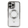 Mey İthalat®  iPhone 16 Pro Kılıf Kross Magneticsafe Kapak - Titan Gri