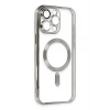 Mey İthalat®  iPhone 16 Pro Kılıf Kross Magneticsafe Kapak - Titan Gri
