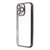 Mey İthalat®  iPhone 16 Pro Kılıf  Lensli Silikon - Siyah