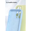 Mey İthalat®   iPhone 16 Pro Kılıf Nano içi Kadife Silikon - Lila