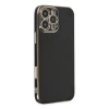 Mey İthalat®  iPhone 16 Pro Kılıf Volet Silikon - Siyah