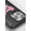 Mey İthalat®  iPhone 16 Pro Max Cute Desenli Kapak - Siyah