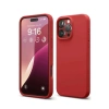 Mey İthalat®  iPhone 16 Pro Max Kılıf First Silikon - Kırmızı