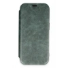 Mey İthalat®  iPhone 16 Pro Max Kılıf Flip Cover - Koyu Yeşil