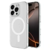 Mey İthalat®  iPhone 16 Pro Max Kılıf Magneticsafe Şeffaf Silikon - Şeffaf