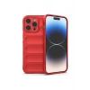 Mey İthalat®  iPhone 16 Pro Max Kılıf Optimum Silikon - Kırmızı