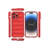 Mey İthalat®  iPhone 16 Pro Max Kılıf Optimum Silikon - Kırmızı