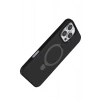 Mey İthalat®   iPhone 16 Pro Max Regal Magsafe Standlı Kapak - Siyah