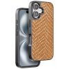 Mey İthalat®  iPhone 16 Viper Kapak - Kahverengi