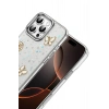 Mey İthalat®   iPhone 16E Fiyonk Desenli Kapak - Desen 5