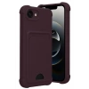 Mey İthalat®   iPhone 16E Kelvin Kartvizitli Silikon - Derin Mor