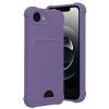 Mey İthalat®   iPhone 16E Kelvin Kartvizitli Silikon - Lila