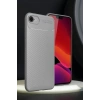 Mey İthalat®  iPhone 16E Kılıf Auto Focus Karbon Kapak - Gri