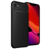 Mey İthalat®   iPhone 16E Kılıf Auto Focus Karbon Kapak - Siyah