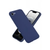 Mey İthalat®  iPhone 16E Kılıf First Silikon - Lacivert