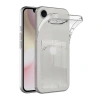 Mey İthalat®  iPhone 16E Kılıf Kart Şeffaf Silikon - Şeffaf