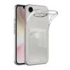Mey İthalat®  iPhone 16E Kılıf Kart Şeffaf Silikon - Şeffaf