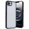 Mey İthalat®  iPhone 16E Kılıf  Lensli Silikon - Siyah