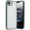 Mey İthalat®  iPhone 16E Kılıf  Lensli Silikon - Yeşil